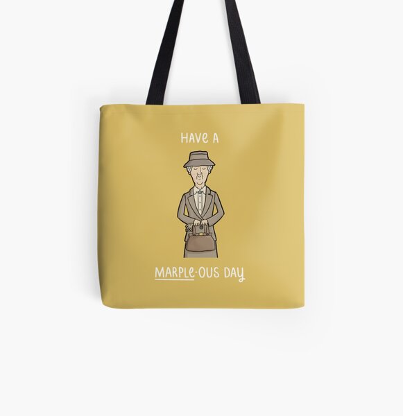 Have a Marple-ous Day All Over Print Tote Bag
