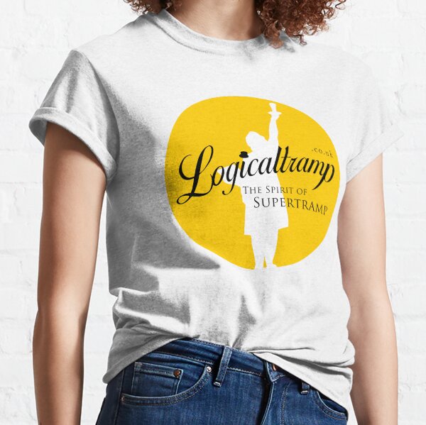 Logicaltramp Yellow round Classic T-Shirt