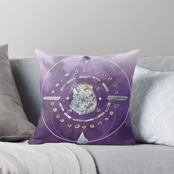 Item preview, Botryoidal Lepidolite Crystal Grid - Transition designed and sold by SpiritStone.