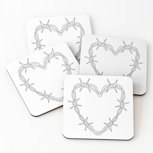Item preview, Barbed wire heart designed and sold by ivyklomp.