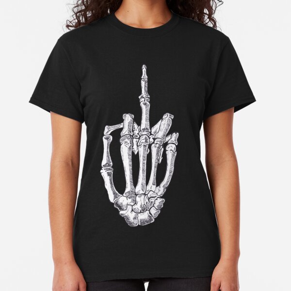 dog middle finger pocket shirt