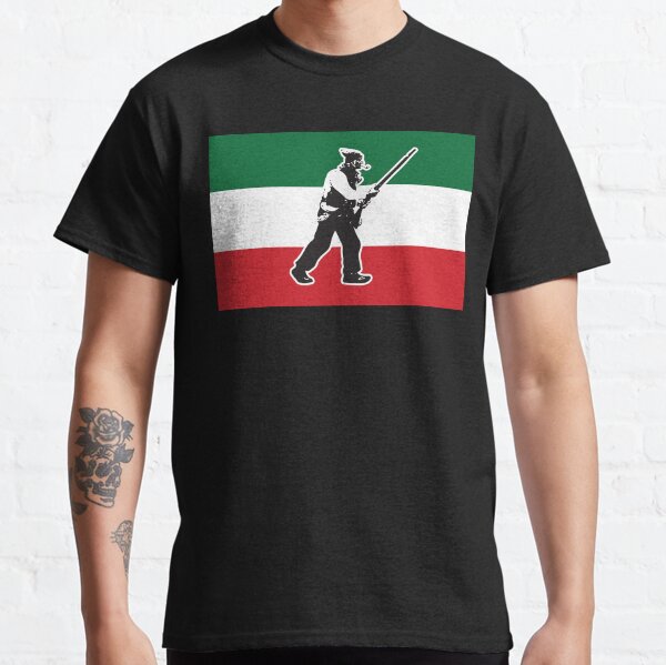 Quebec Patriote Flag Modern Lower Canada Patriot Rebellion 1837 1838 french quebecois Québec canadian WITH PATRIOTE HD HIGH QUALITY Classic T-Shirt