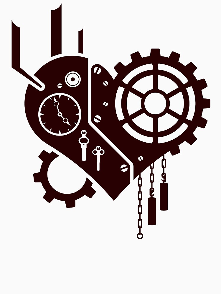 "Clockwork Heart" Tshirt for Sale by Makanix Redbubble clockwork t