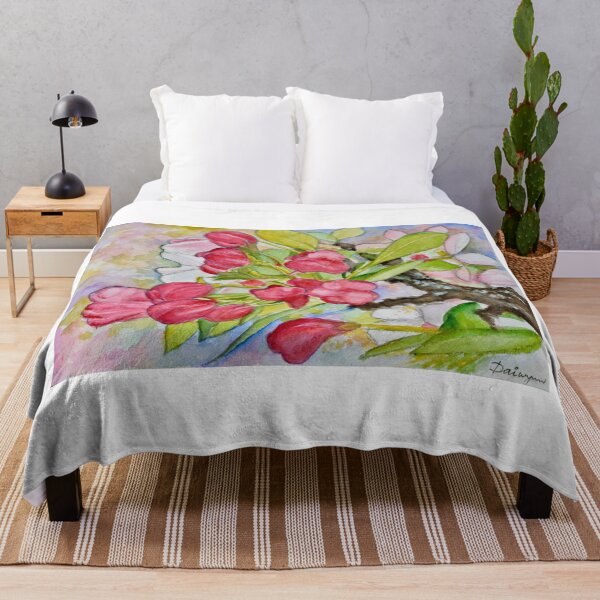 Item preview, Springtime Apple Tree Blossoms designed and sold by Dai Wynn Fine Art.