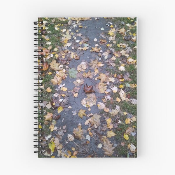 Item preview, autumn leaves on a rainy day designed and sold by JustynaWarsaw.