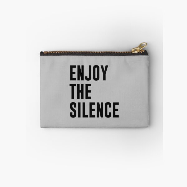 Item preview, Enjoy the silence, black designed and sold by perezzzoso.