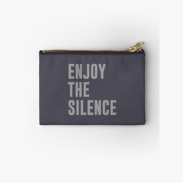 Item preview, Enjoy the silence, silver designed and sold by perezzzoso.