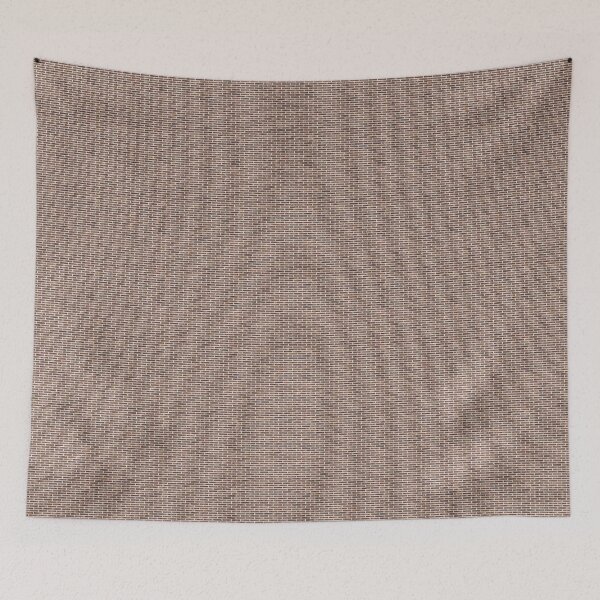 Item preview, brown brick tiles pattern on a wall designed and sold by JustynaWarsaw.