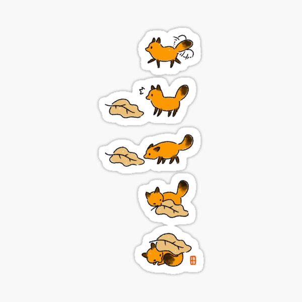 Leaf Blanket Sticker