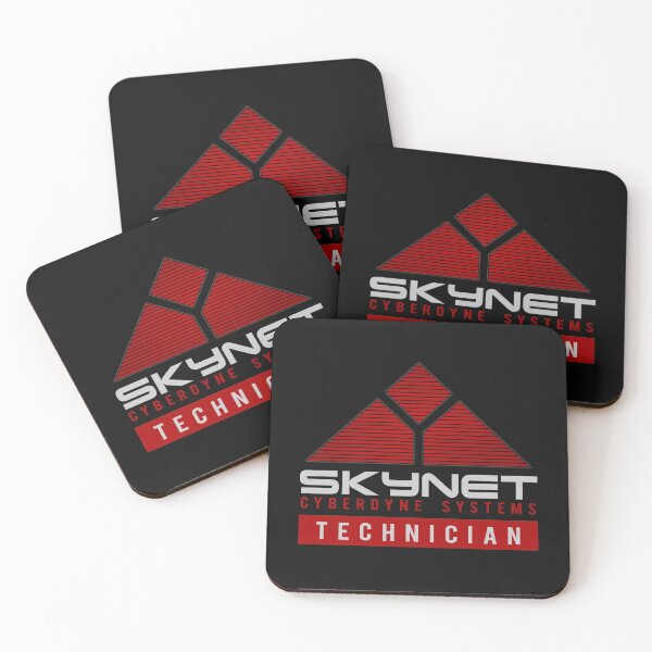 Skynet Cyberdyne Technician Systems Edition Dessous de verre (lot de 4)