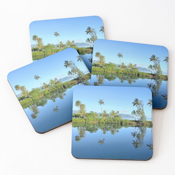 Item preview, Hawaii Pond and Coconut Trees designed and sold by RamiBeans.