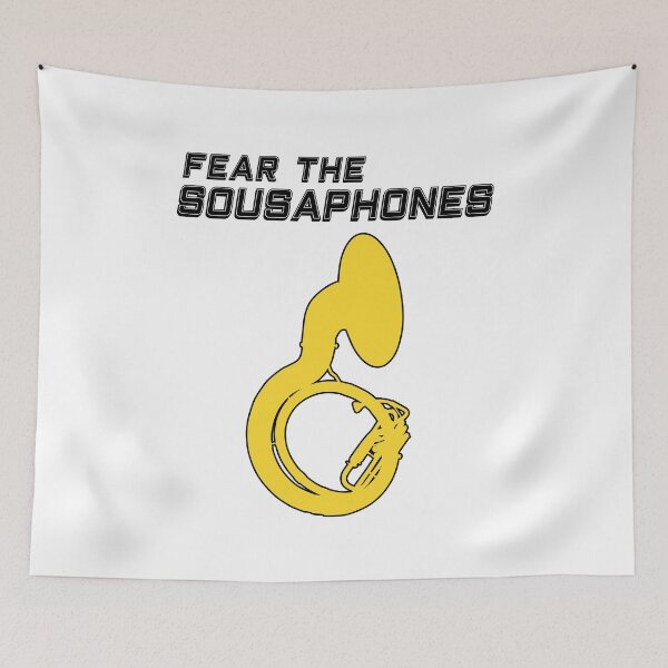 Item preview, Sousaphone - FEAR THE SOUSAPHONES - Funny Sousaphone Gift, marching band, brass band designed and sold by HEJAshirts.