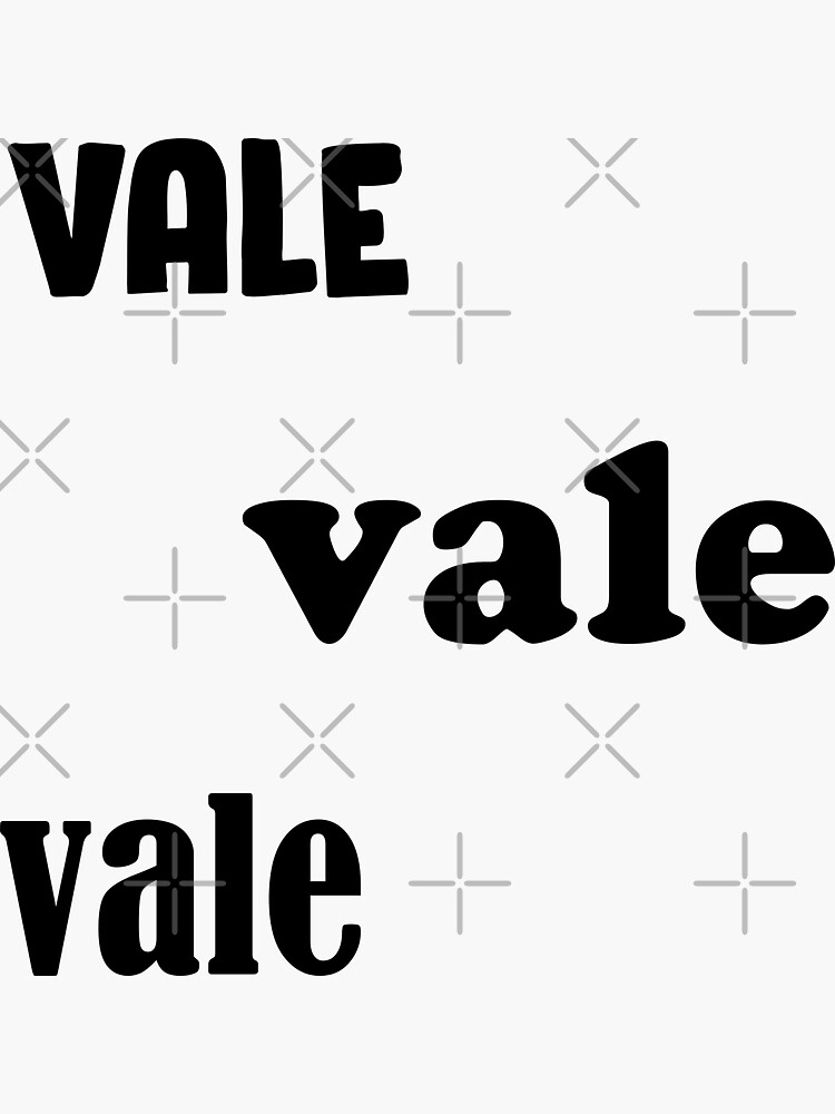 vale-spanish-sticker-set-sticker-for-sale-by-trajeado14-redbubble