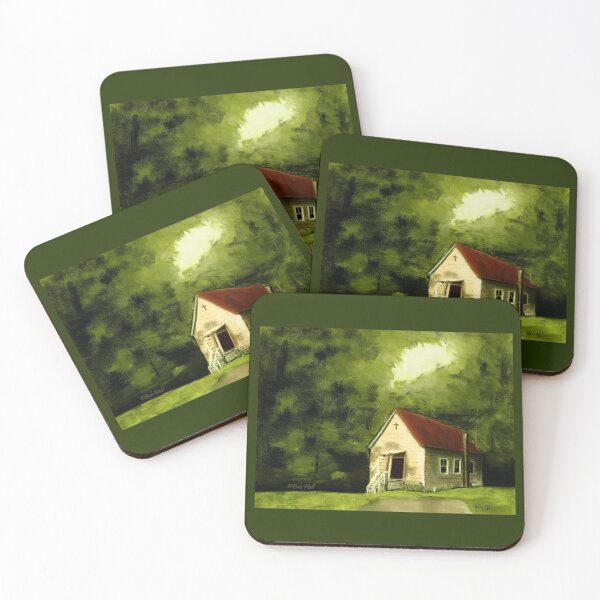 Item preview, "COUNTRY CHURCH," Pastel Painting, for prints and products designed and sold by Bob Hall©.