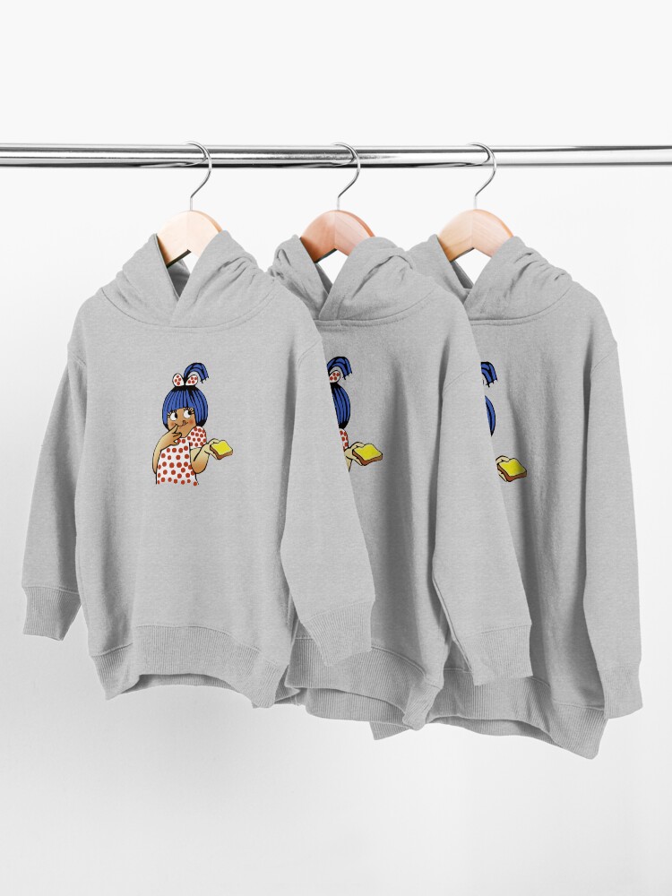 Alternate view of Amul Butter Girl Iconic Indian Culture design Toddler Pullover Hoodie