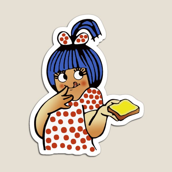 Amul Butter Girl Iconic Indian Culture design Magnet