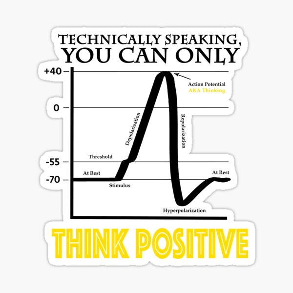 Item preview, Think Positive Neuroscience designed and sold by BundaBear.