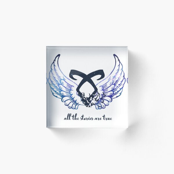 All stories are true Acrylic Block