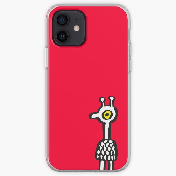 Birdie in Red iPhone Soft Case