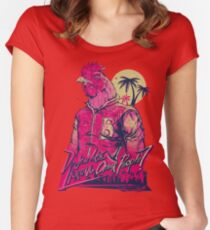hotline miami richard Women's Fitted Scoop T-Shirt