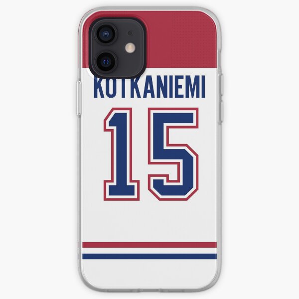 Étui arrière pour téléphone Jesperi Kotkaniemi Canadiens de Montréal Canadiens Coque souple iPhone