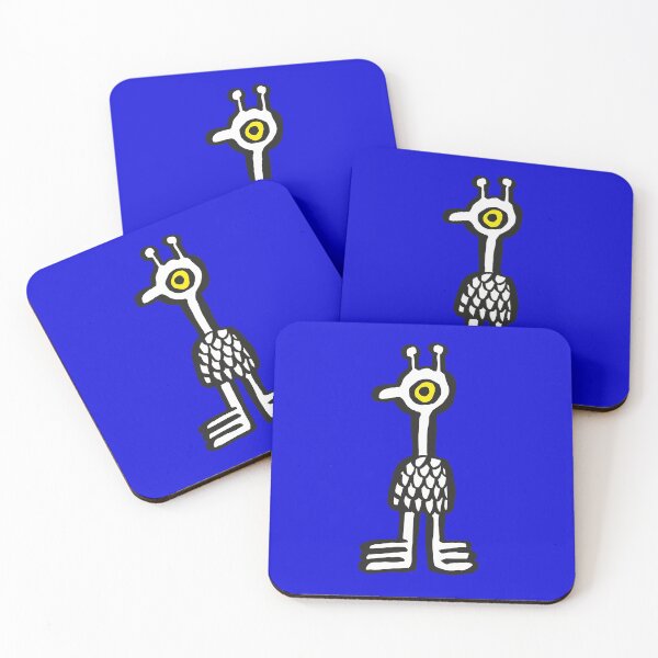Item preview, Birdie in Blue designed and sold by ceciliawaxberg.