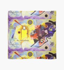 Wassily Kandinsky, Yellow, Red, Blue. Scarf