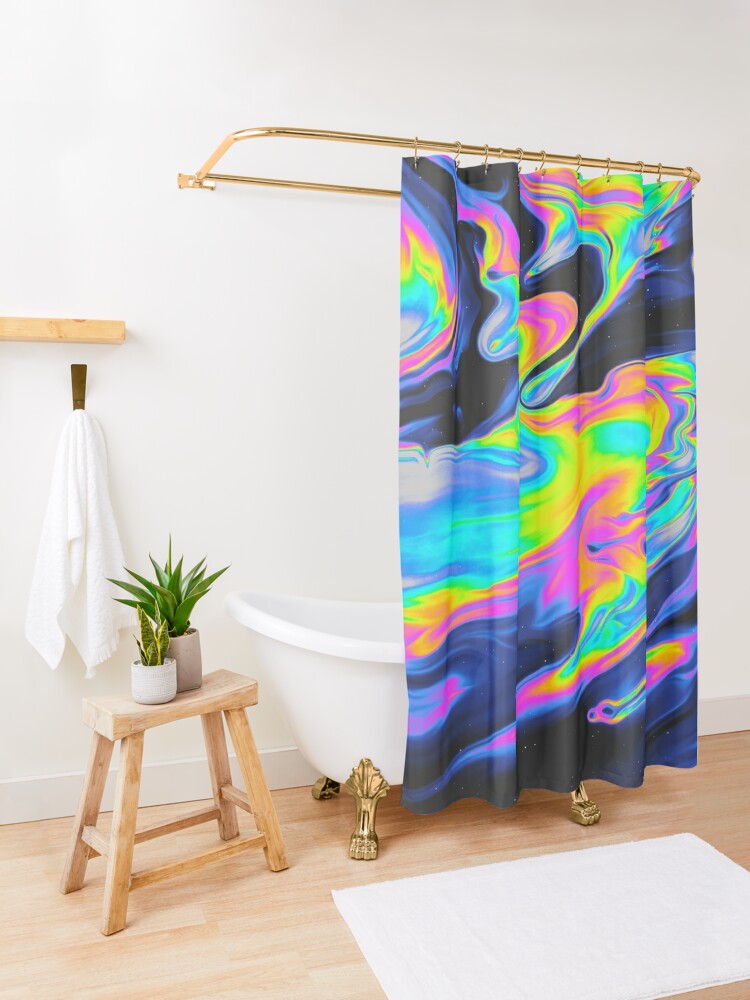 Alternate view of FROM THE FIRST DAY Shower Curtain