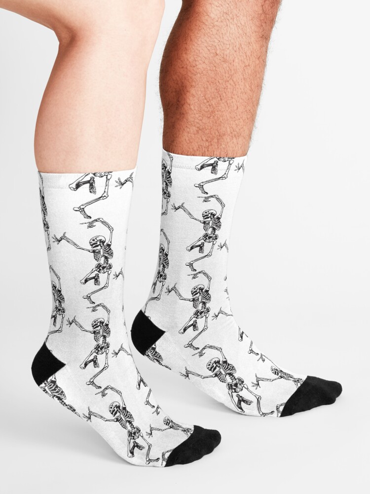 Alternate view of Dance With Death Socks