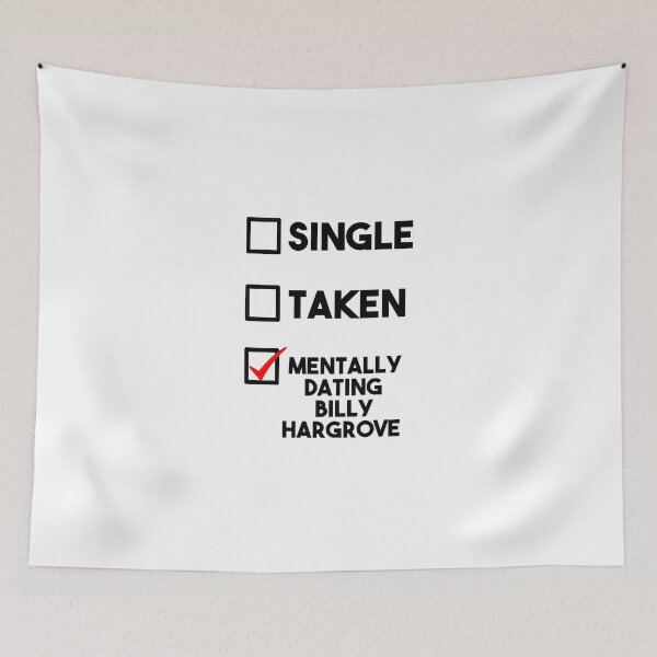 Item preview, Mentally Dating Billy Hargrove designed and sold by RainbowPandas.
