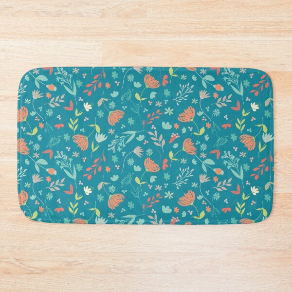 Item preview, Villarosa, Colorful flower pattern  designed and sold by Sandra Balthazart.