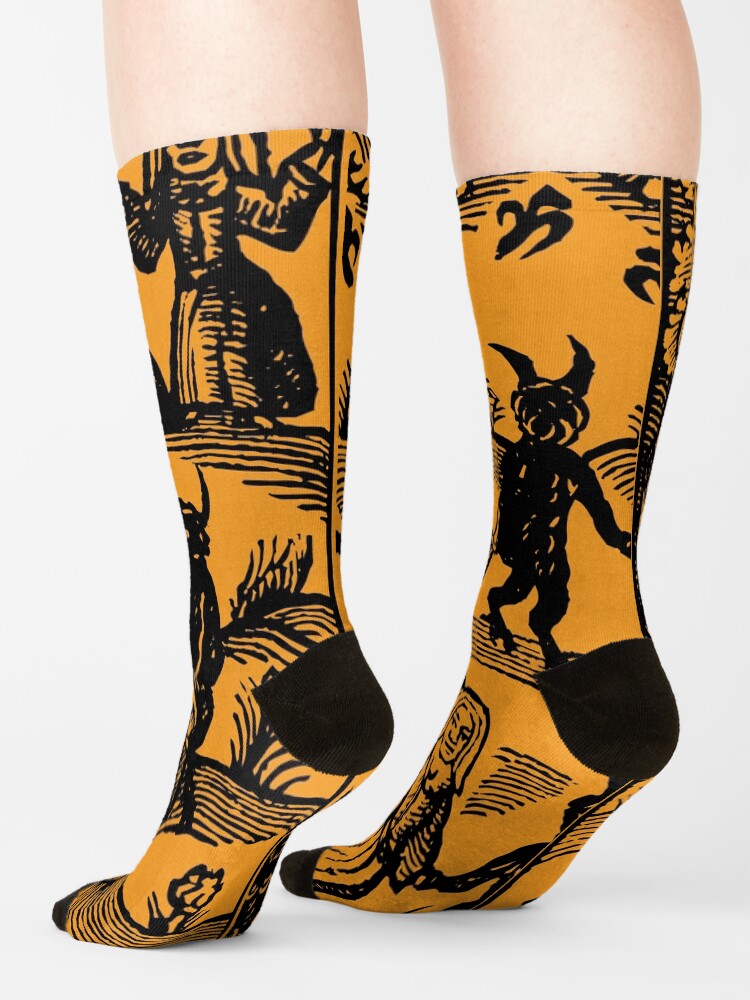 Alternate view of Dance with the Devil Socks