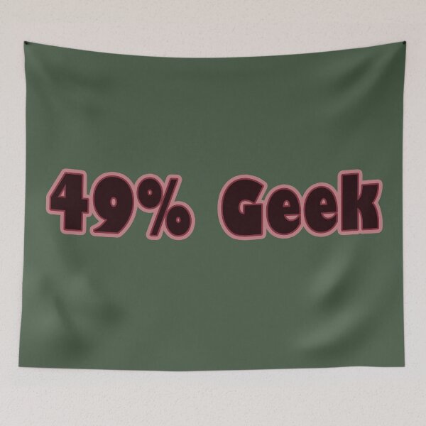 Artikelvorschau, 49% Geek entworfen und verkauft von Leeloks.