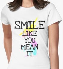 smile like... Women's Fitted T-Shirt