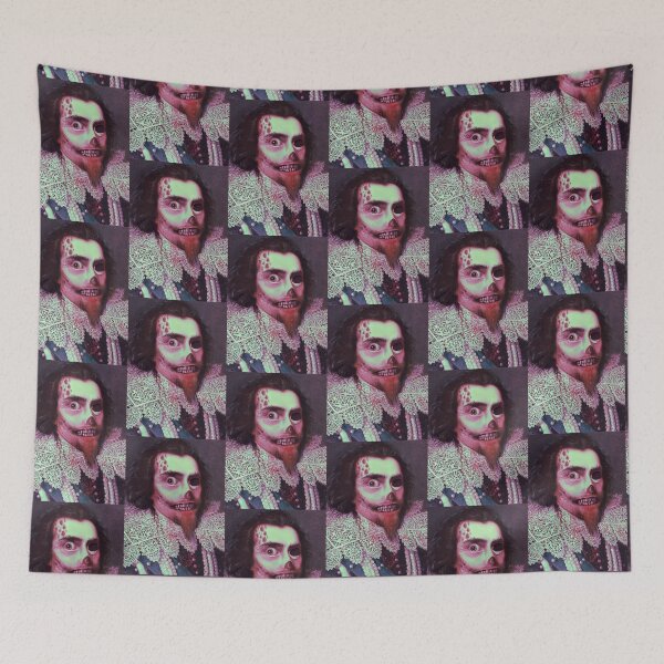 Item preview, Evil Undead Zombie man portrait designed and sold by Vintage Designs +.