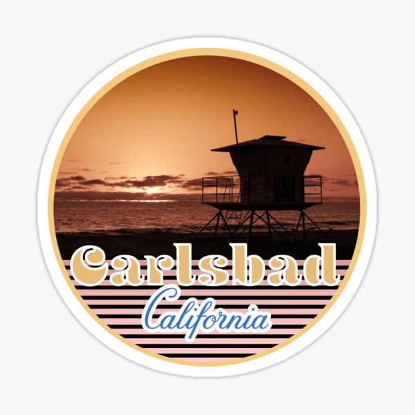 Item preview, Carlsbad California designed and sold by Kris's World.