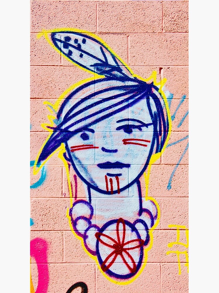 "Native American Graffiti" Photographic Print for Sale by Nadsatpatio