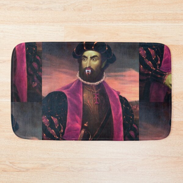 Item preview, Fanged vampire courtier portrait  designed and sold by Vintage Designs +.