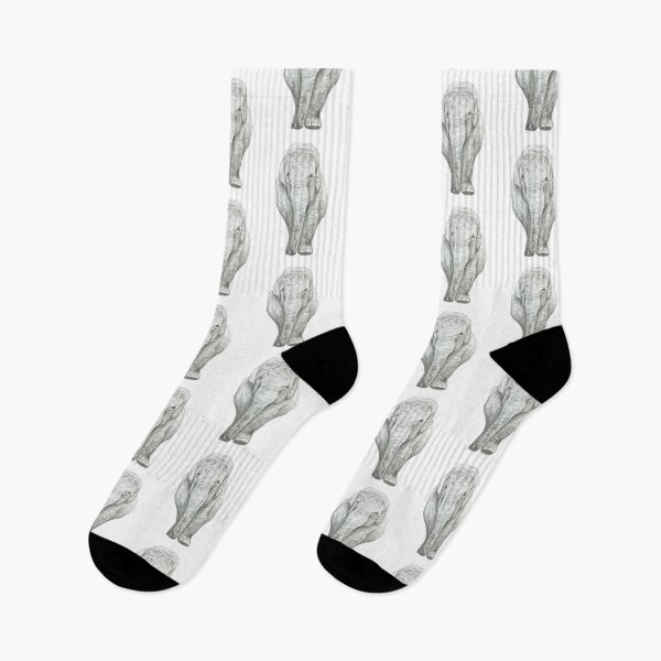 Item preview, Elephant pencil sketch designed and sold by Running-Duck.