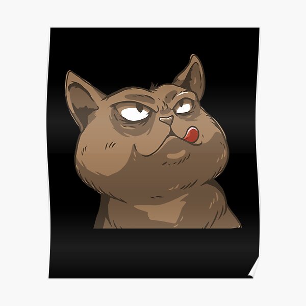 Greedy Cats Posters | Redbubble