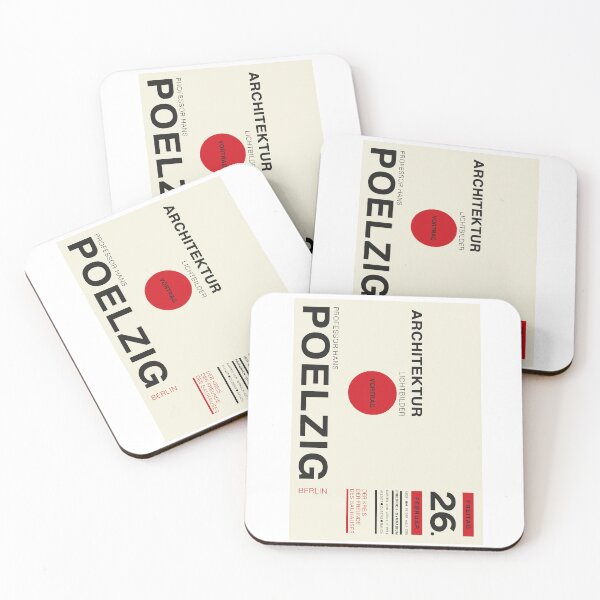 Bauhaus#11 Coasters (Set of 4)
