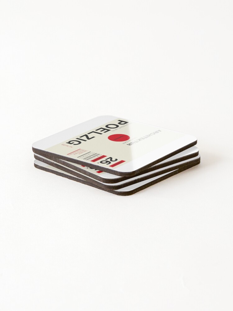 Alternate view of Bauhaus#11 Coasters (Set of 4)