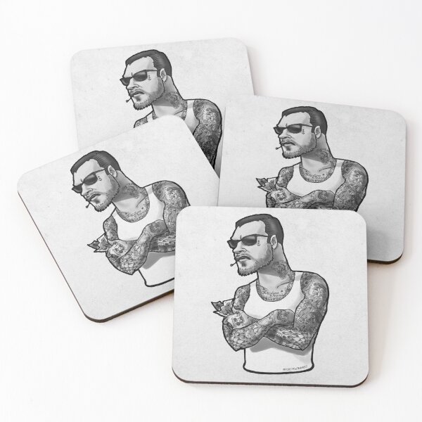 Item preview, Mike Ness cartoon designed and sold by Madtwins.