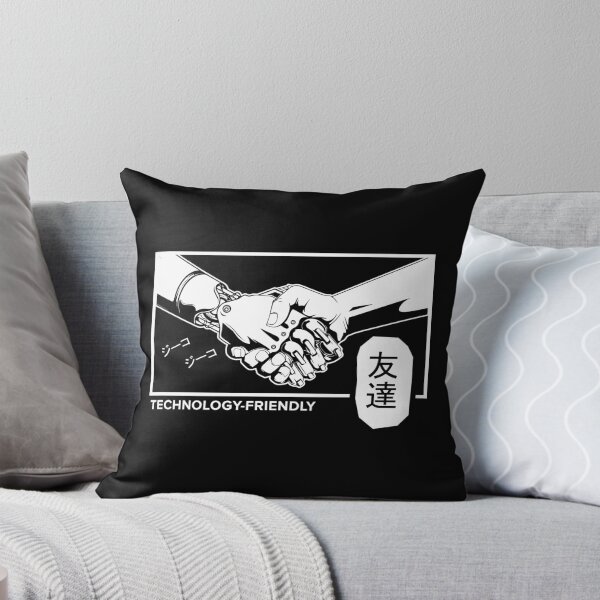 Item preview, Human and robot handshake. Friendship sign designed and sold by megaspy.