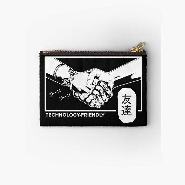 Item preview, Human and robot handshake. Friendship sign designed and sold by megaspy.