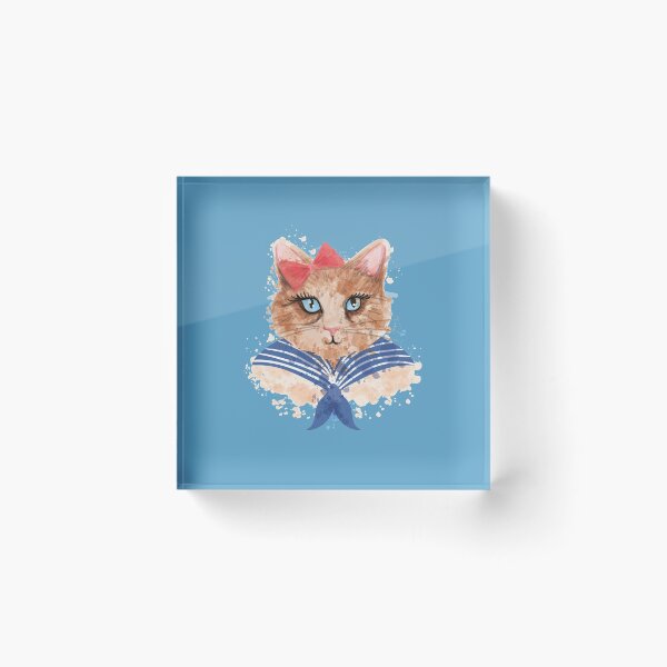 Item preview, Cat, watercolor designed and sold by DerSenat.