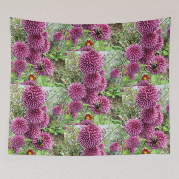 Item preview, Alliums In My Garden designed and sold by lezvee.