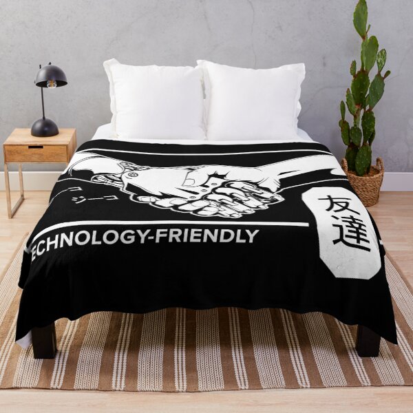 Item preview, Human and robot handshake. Friendship sign designed and sold by megaspy.