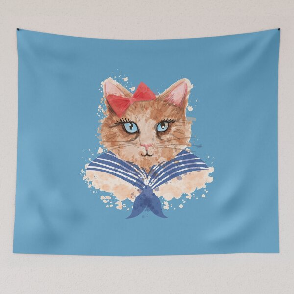 Item preview, Cat, watercolor designed and sold by DerSenat.