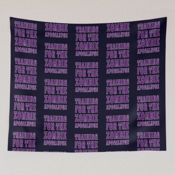 Item preview, Training For The Zombie Apocalypse - Running Humor designed and sold by madtoyman.